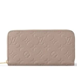 Louis Vuitton 2020 Monogram Empreinte Zippy Turtledove